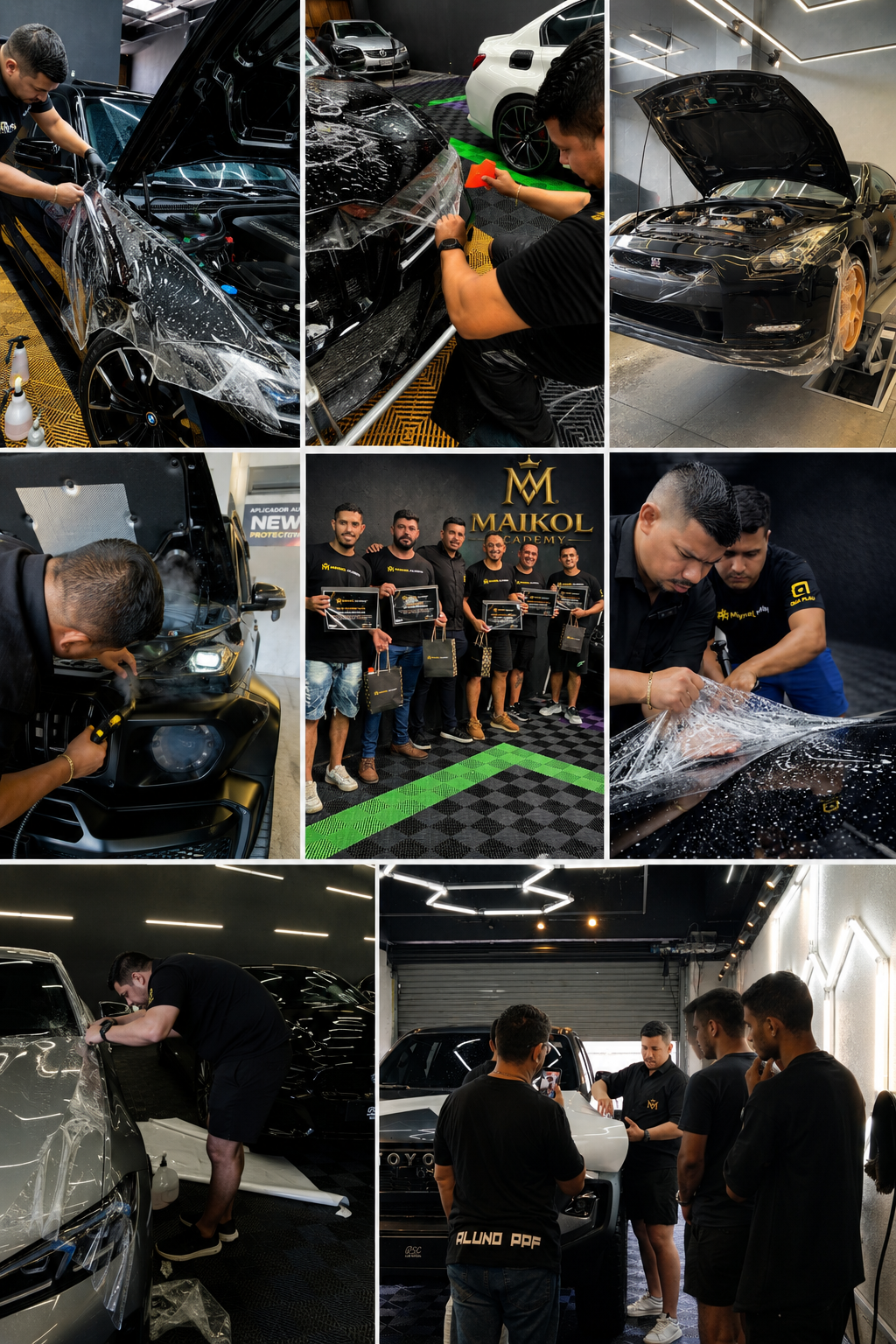 Maikol Academy — formação profissional em PPF