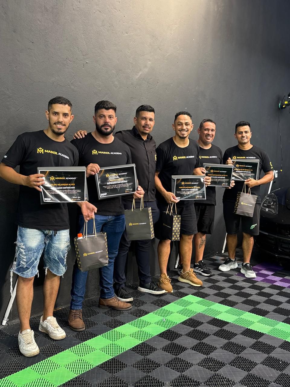 Alunos certificados Maikol Academy